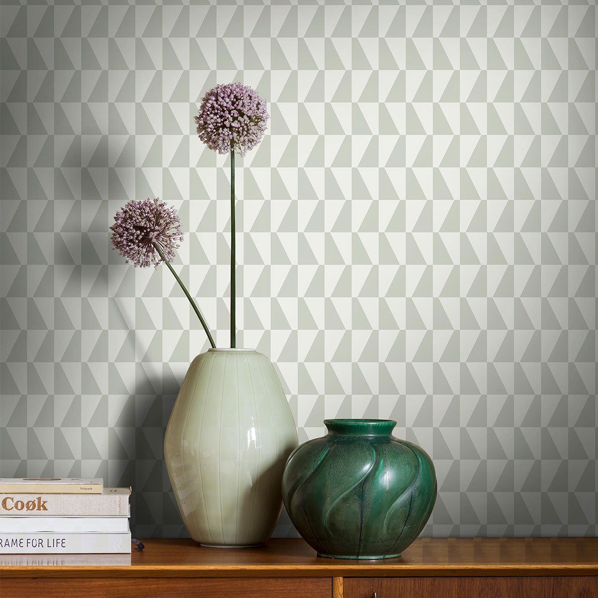 Arne Jacobsen Trapez Wallpaper - Borastapeter