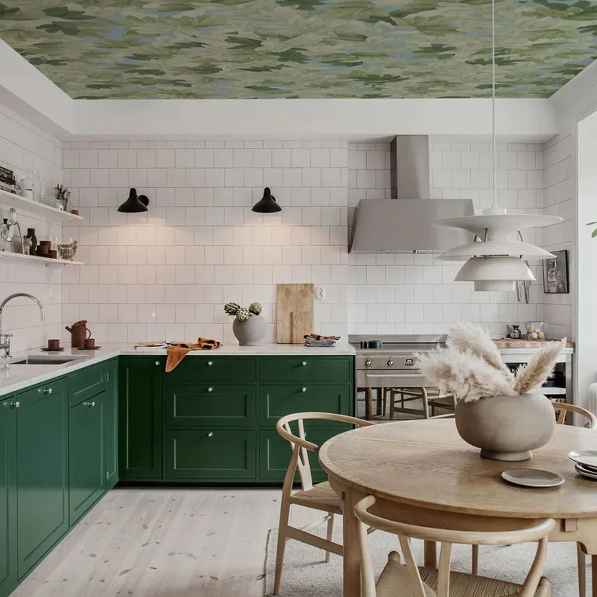Tree Canopy Mural Wallpaper - Borastapeter