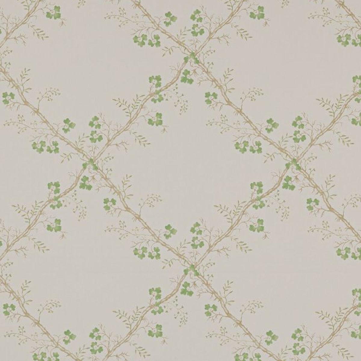 Colefax &amp; Fowler - Trefoil Trellis Wallpaper