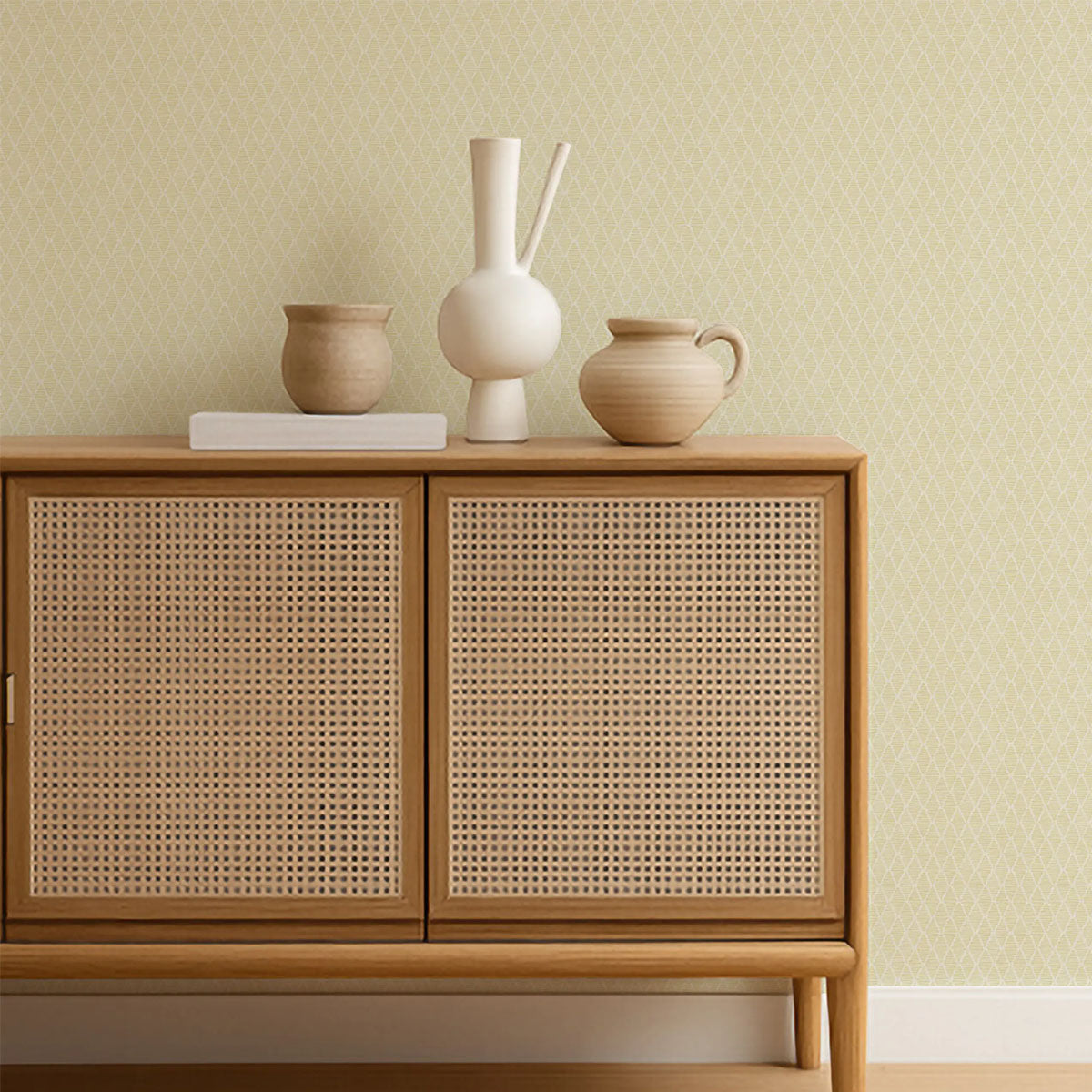 Triangle Trellis Wallpaper - Scion