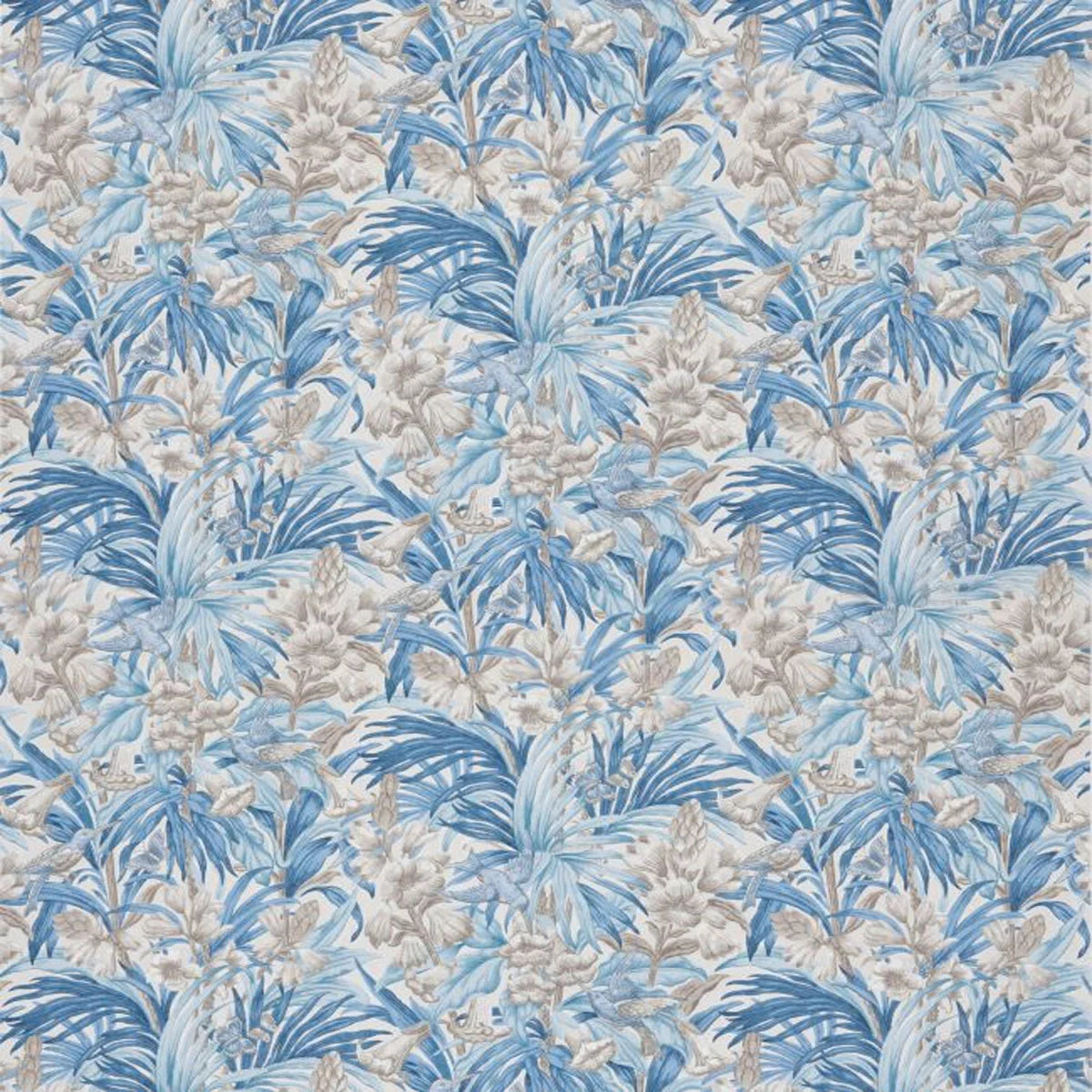 Trumpet Flowers Cotton Fabric - GP&J Baker