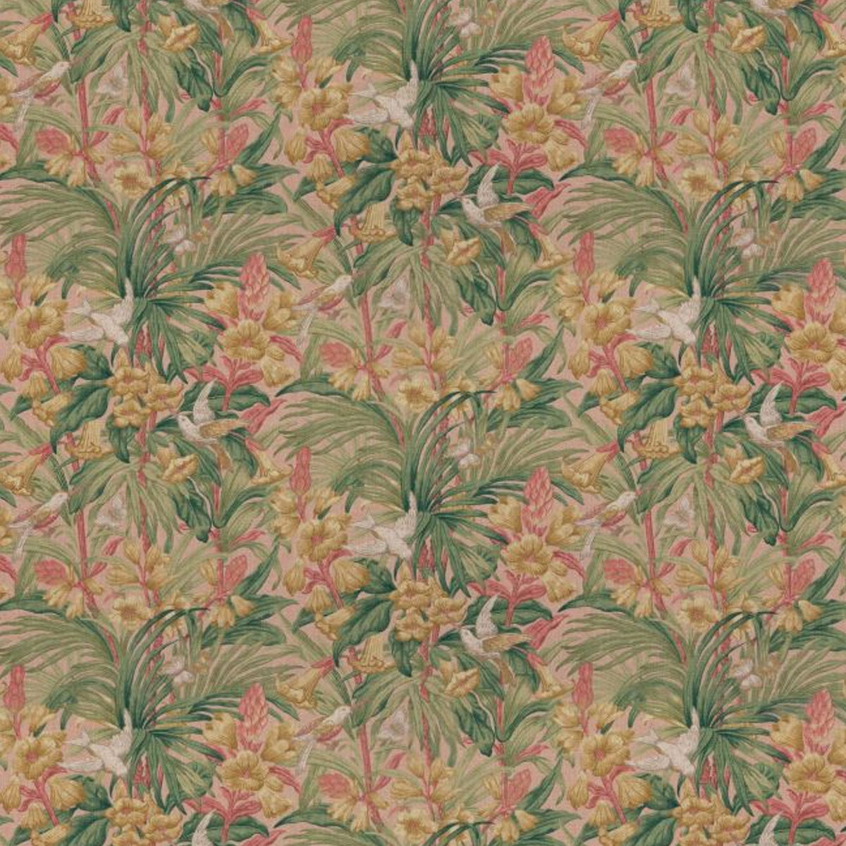 GP&amp;J Baker Trumpet Flowers Fabric