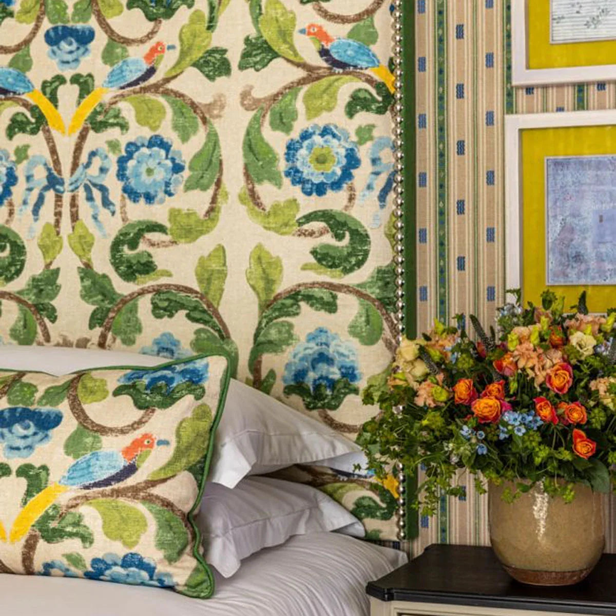 Tudor Rose Fabric - GP&J Baker X Kit Kemp