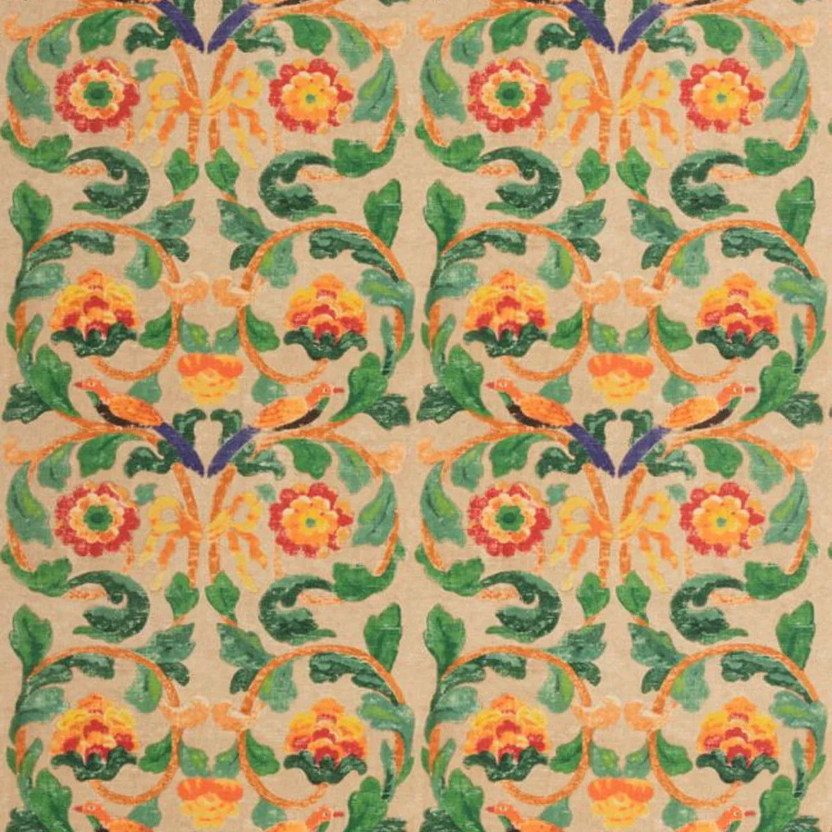 Tudor Rose Fabric - GP&J Baker X Kit Kemp