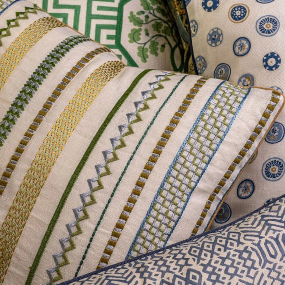 Tudor Stripe Fabric - GP&J Baker