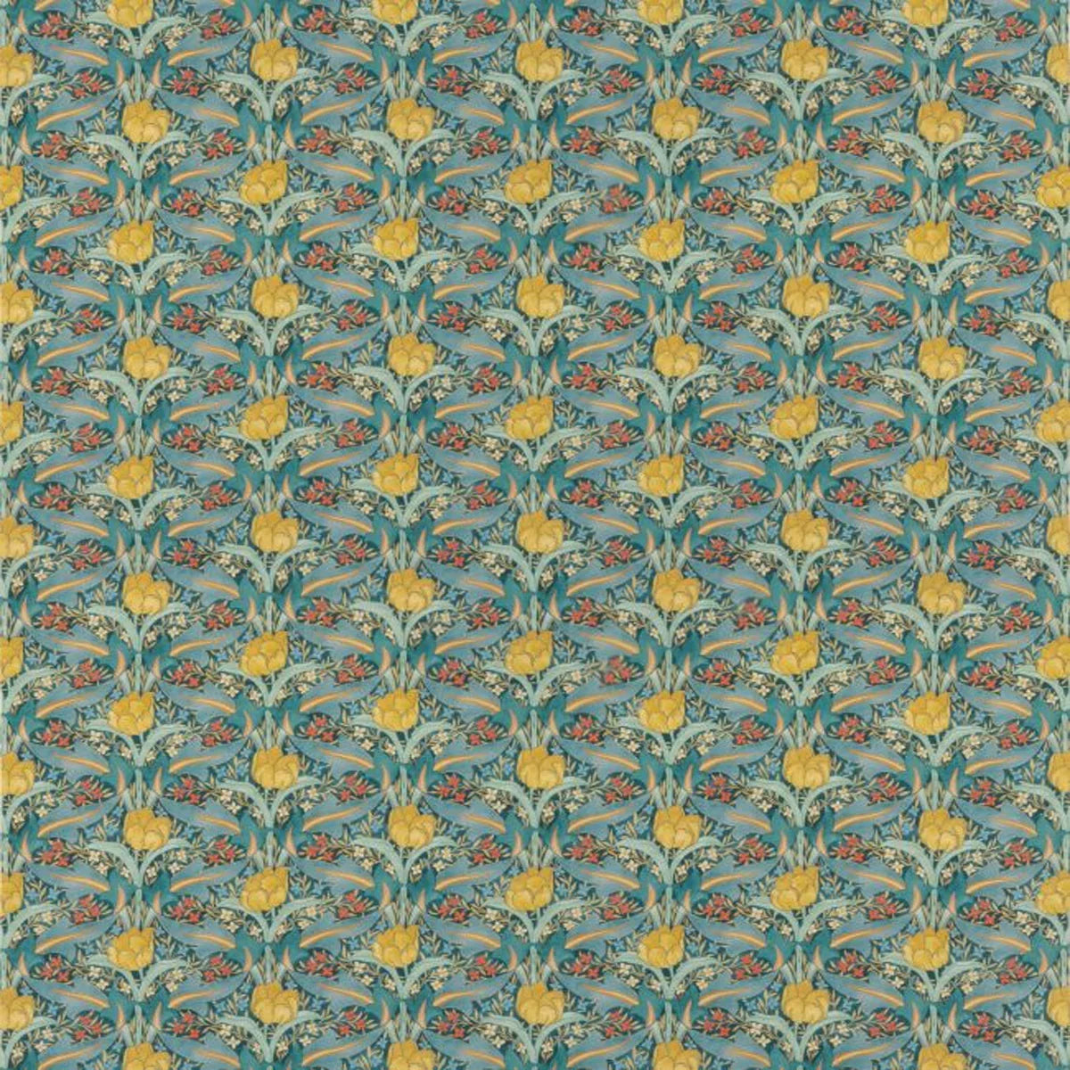 Tulip & Jasmine Cotton Fabric - GP&J Baker
