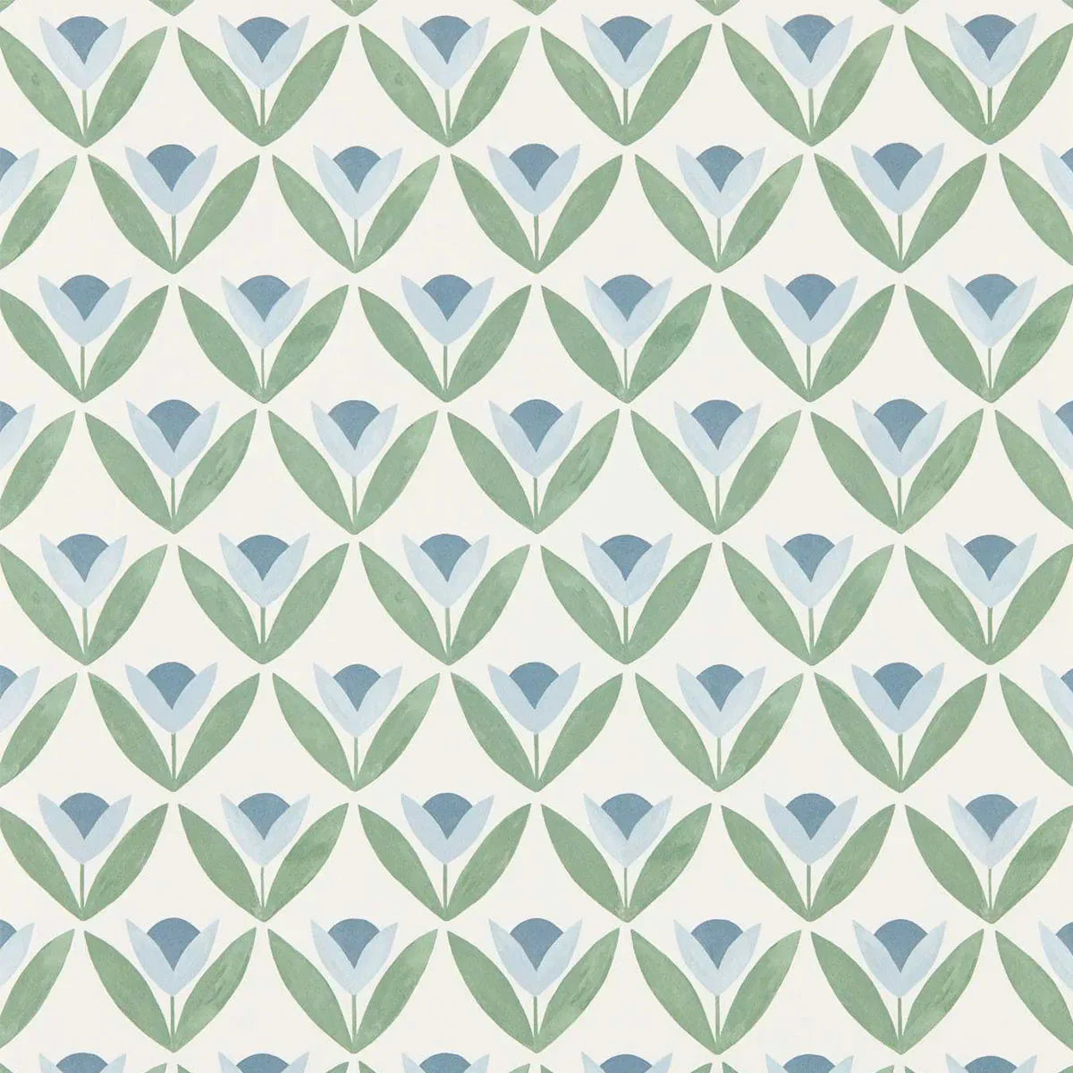 Tulip Trellis Wallpaper - Scion