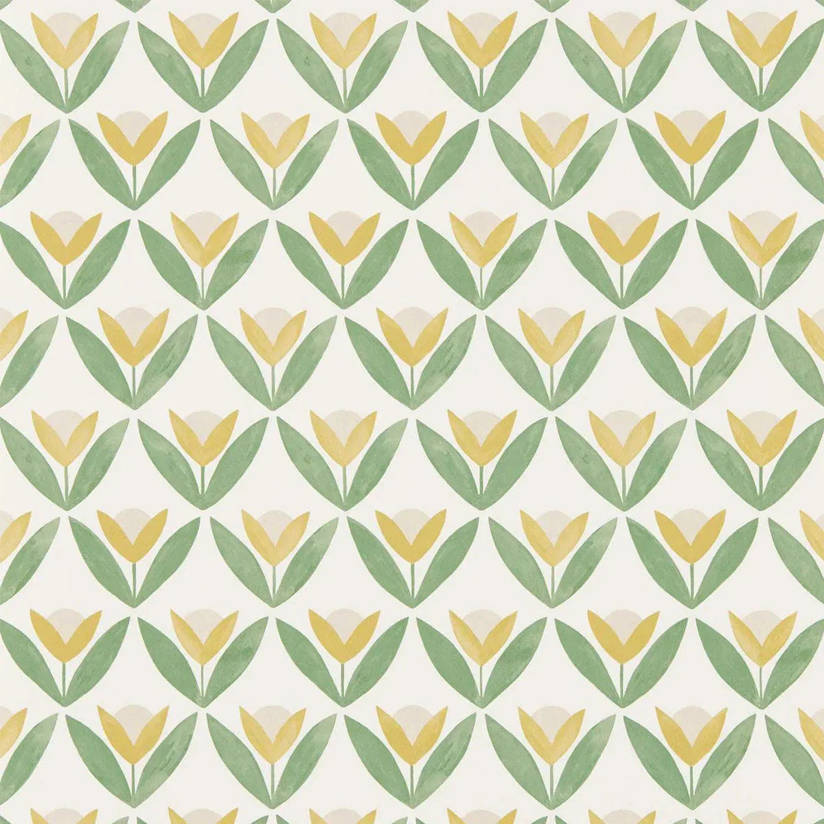 Tulip Trellis Wallpaper - Scion