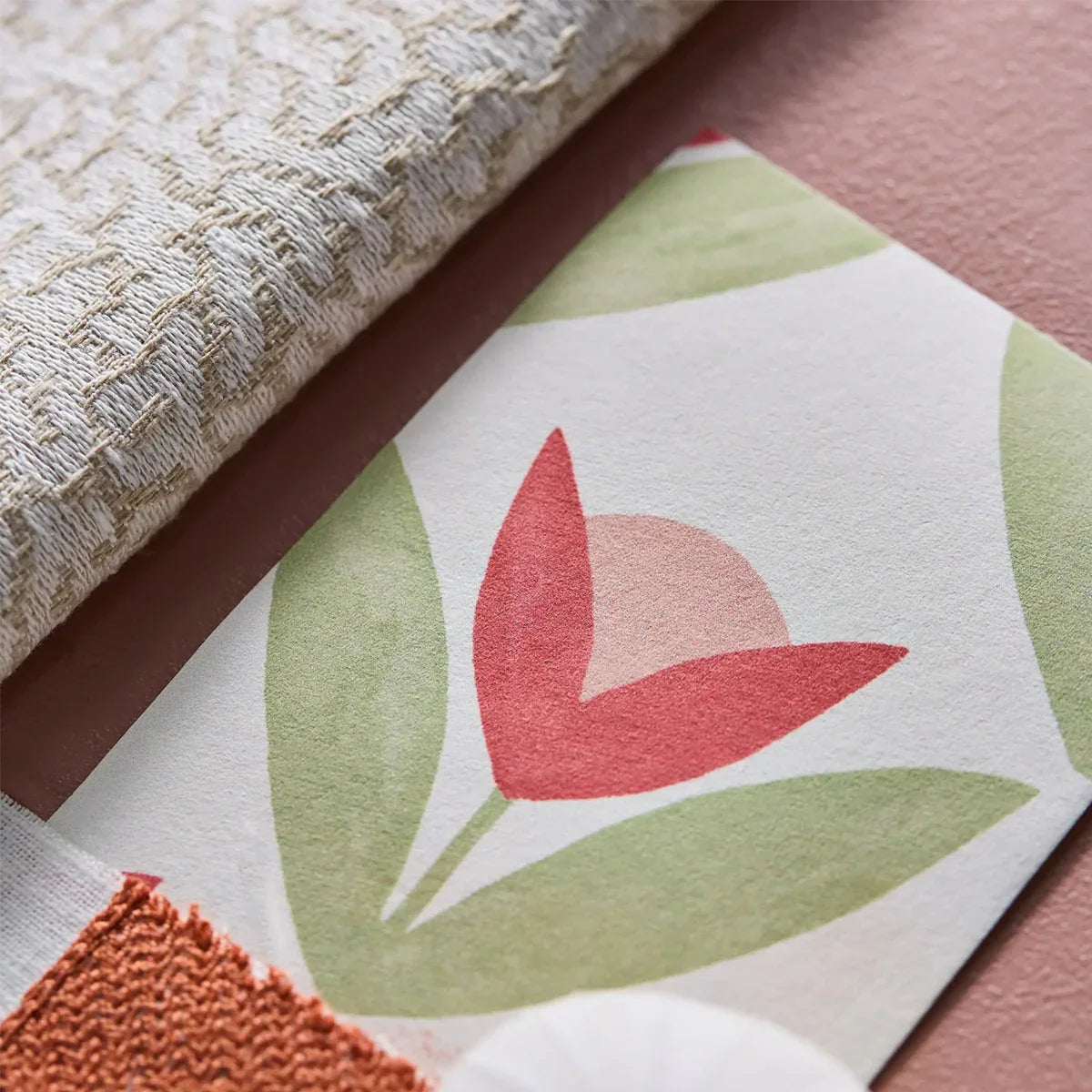 Tulip Trellis Wallpaper - Scion