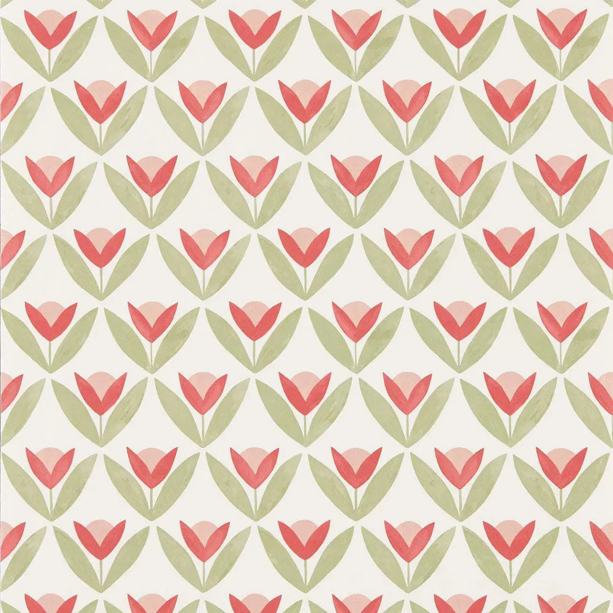 Tulip Trellis Wallpaper - Scion