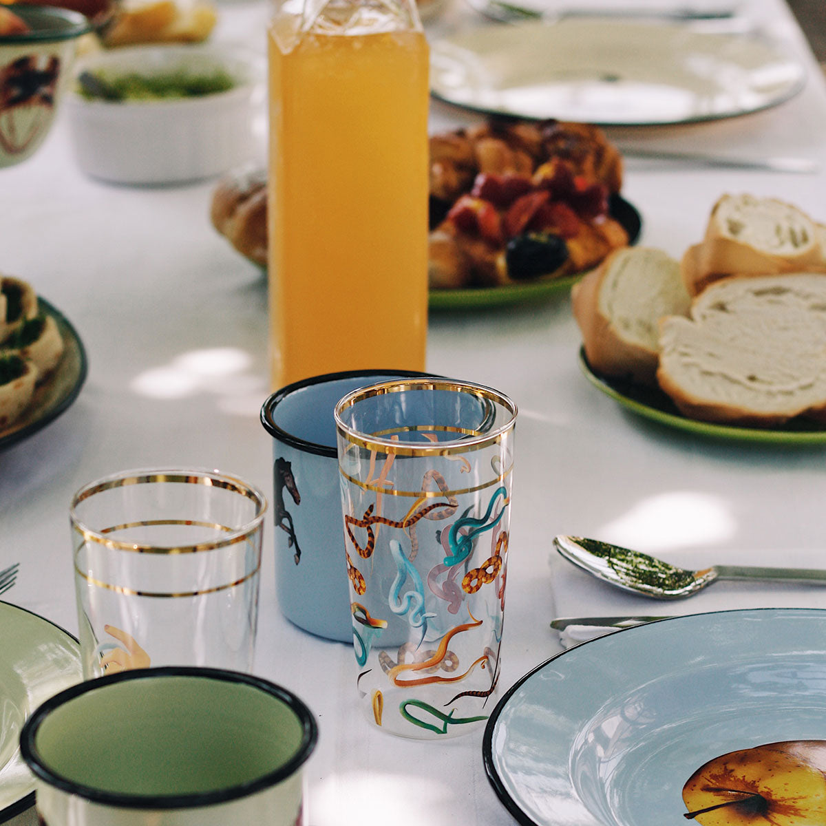 Seletti X Toiletpaper Glass Tumblers