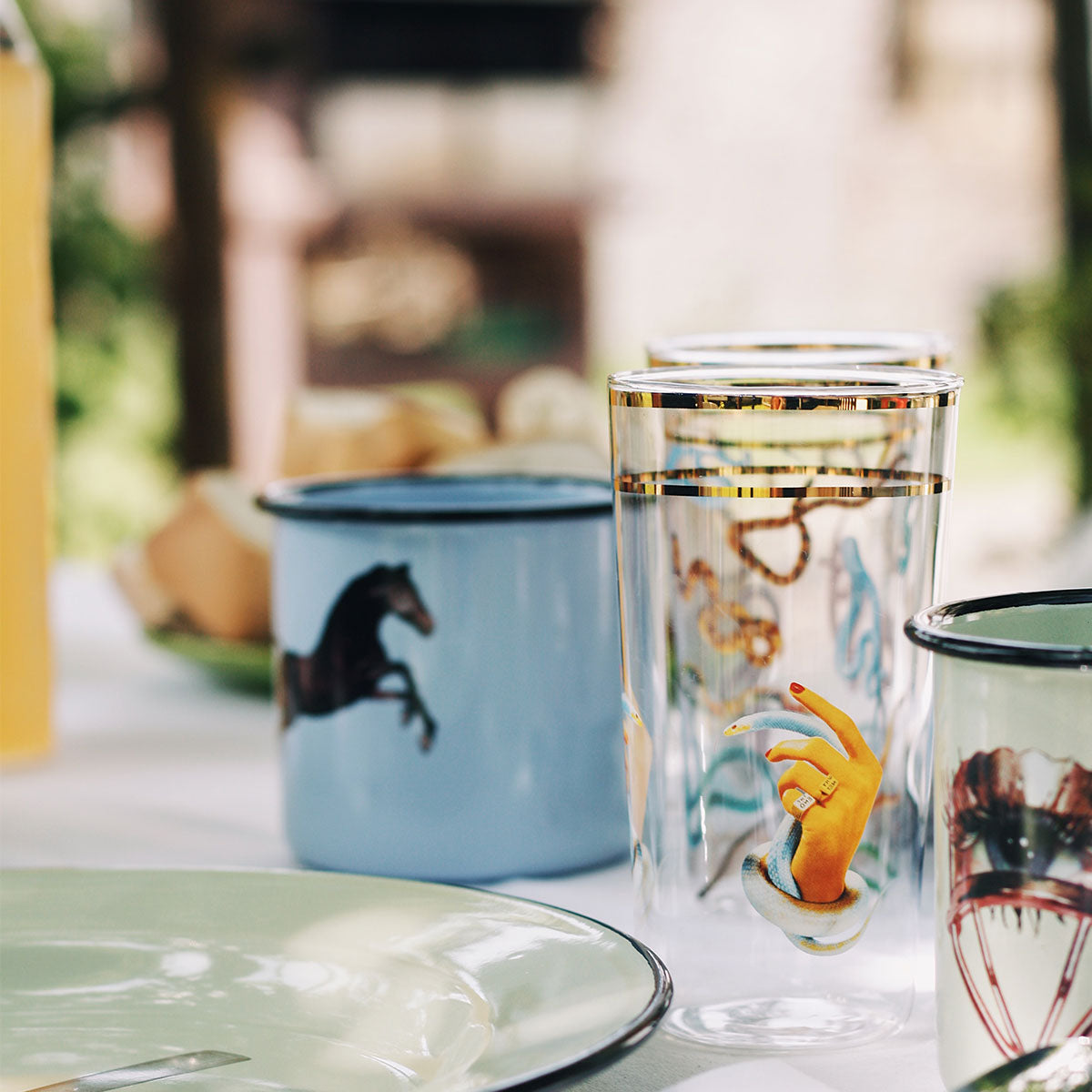 Seletti X Toiletpaper Glass Tumblers