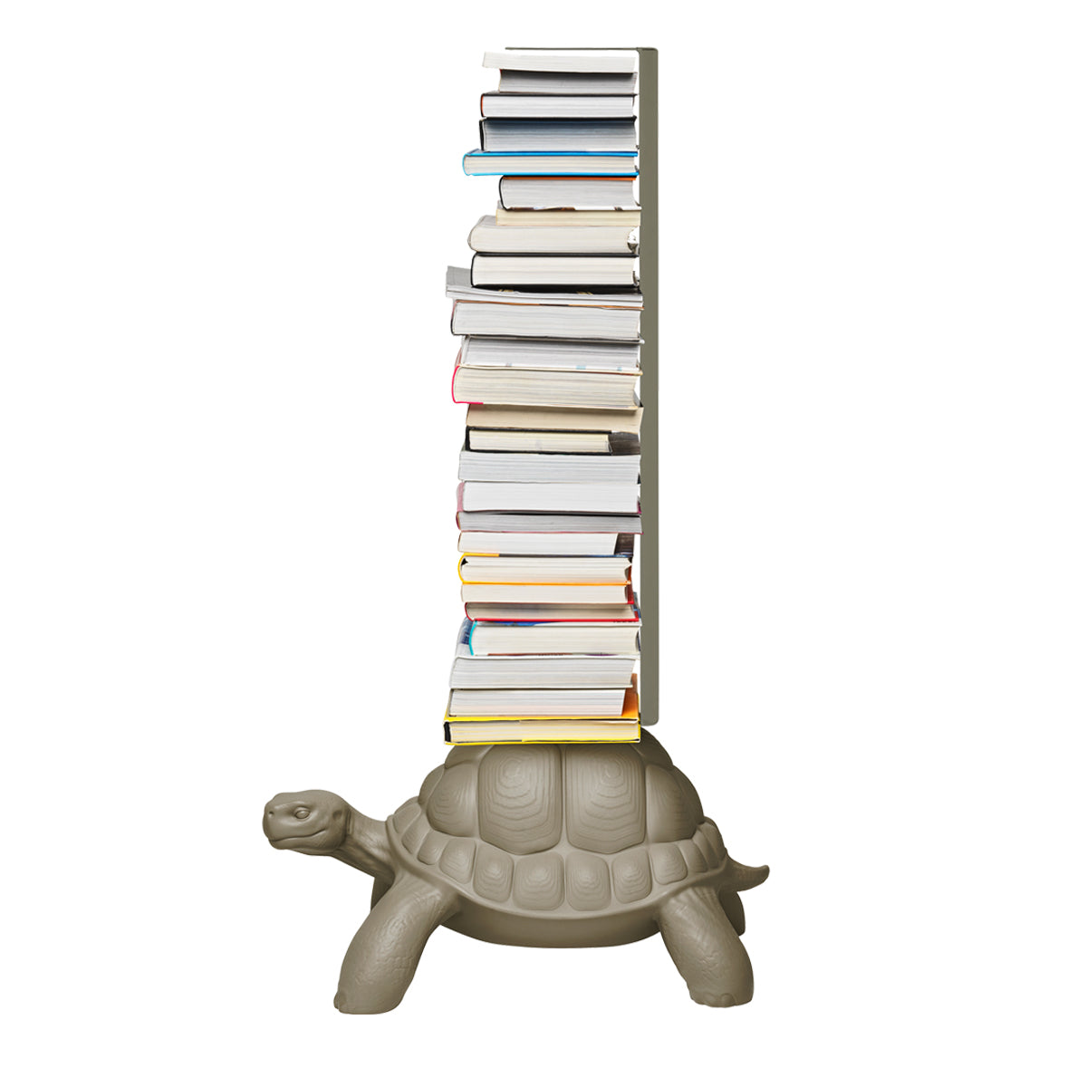 Turtle Carry Bookcase Dove Grey - Qeeboo