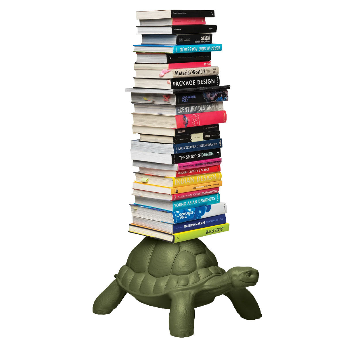 Turtle Carry Bookcase - Qeeboo
