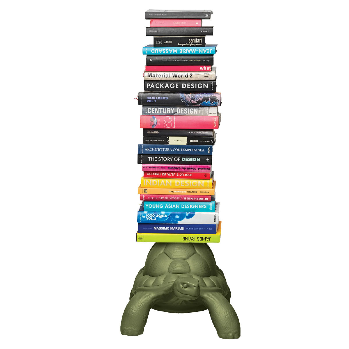 Turtle Carry Bookcase - Qeeboo
