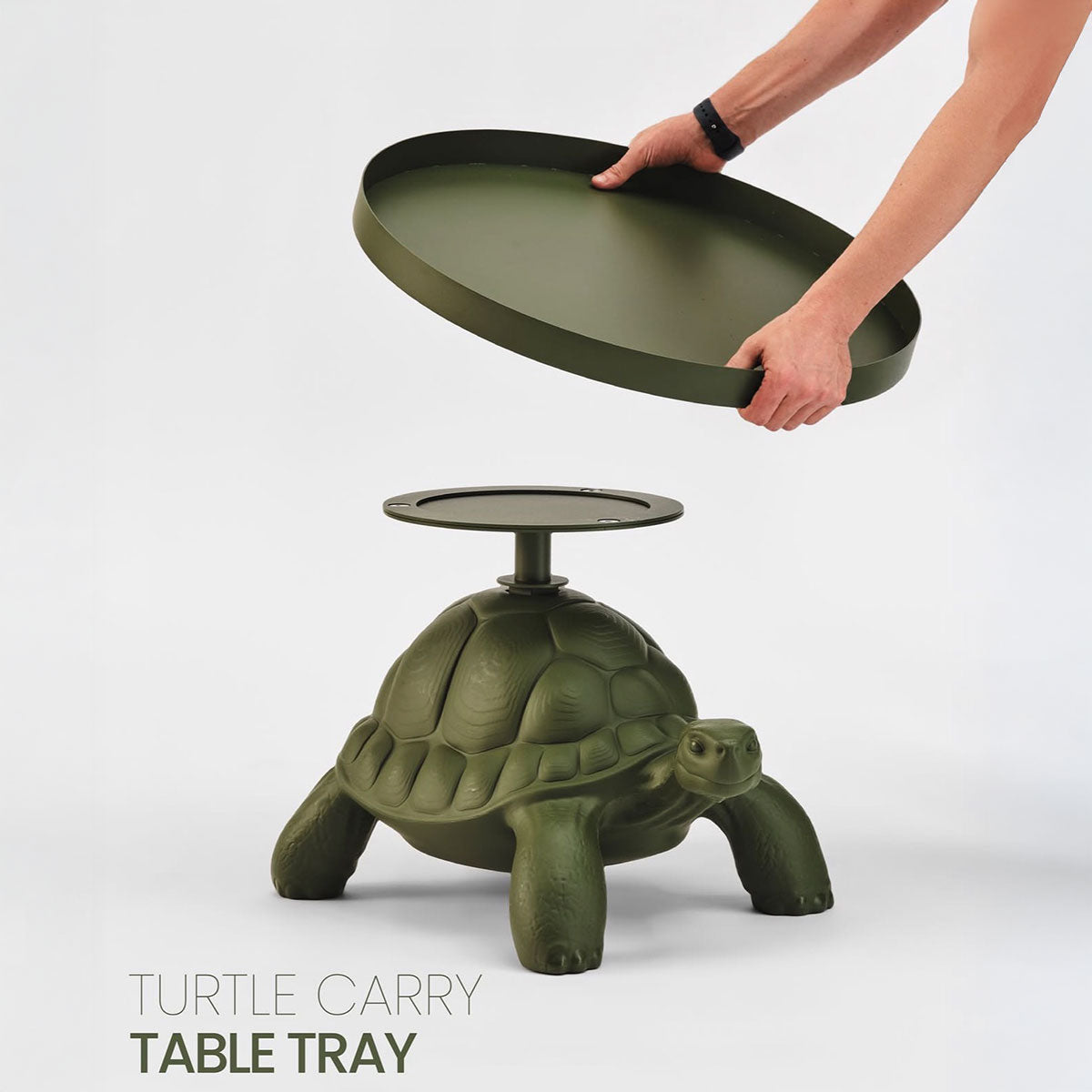 Turtle Carry Tray Table - Qeeboo