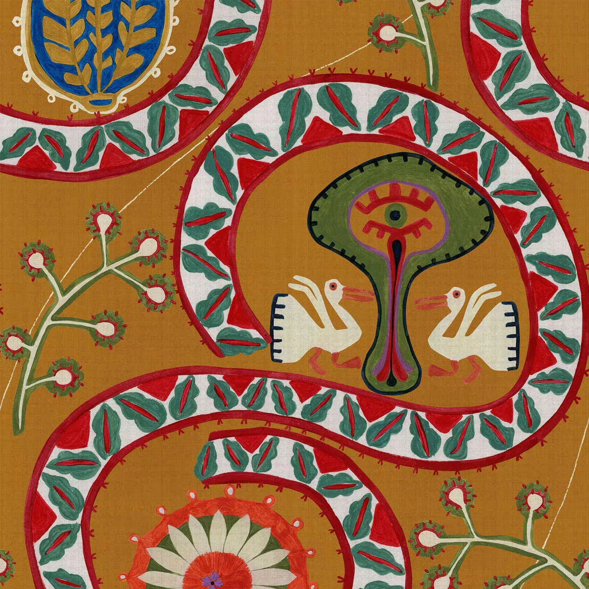Two Storks Wallpaper - Mind The Gap