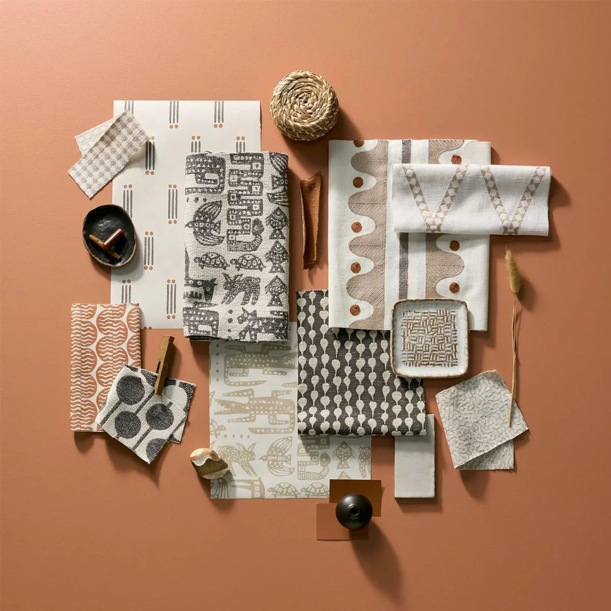 Twycross Fabric - Scion