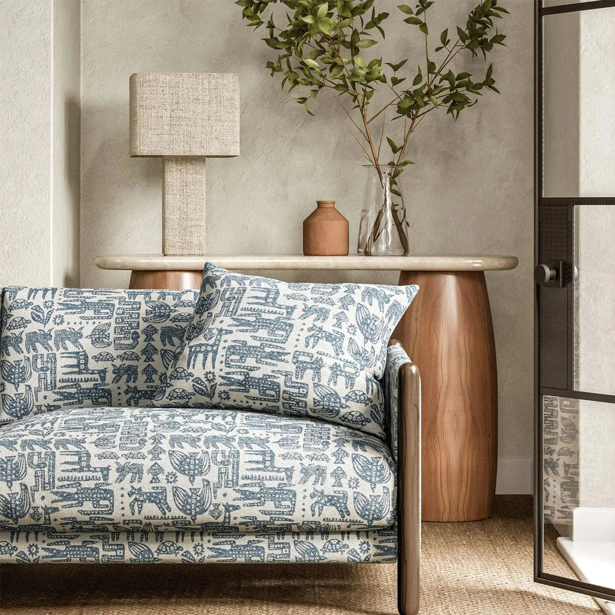 Twycross Fabric - Scion