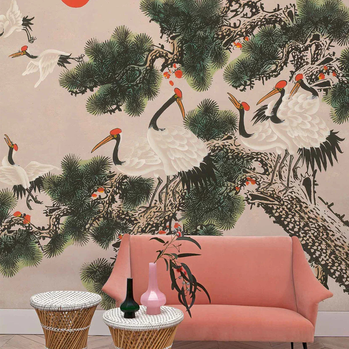 Ukiyo Mural Wallpaper - Coordonne