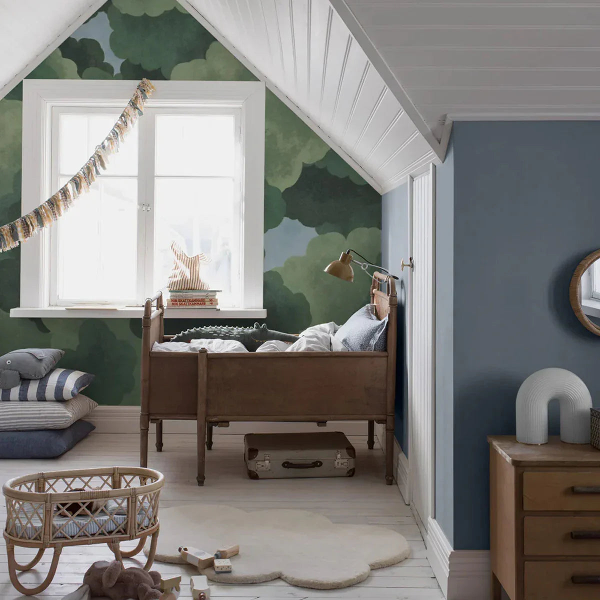 Under the Trees Mural Wallpaper - Borastapeter