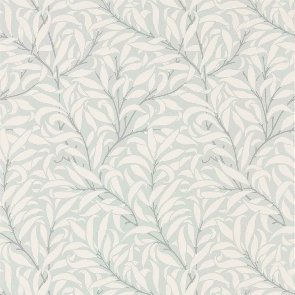 Morris &amp; Co &#39;Pure Willow Boughs - Eggshell/Chalk&#39; Wallpaper