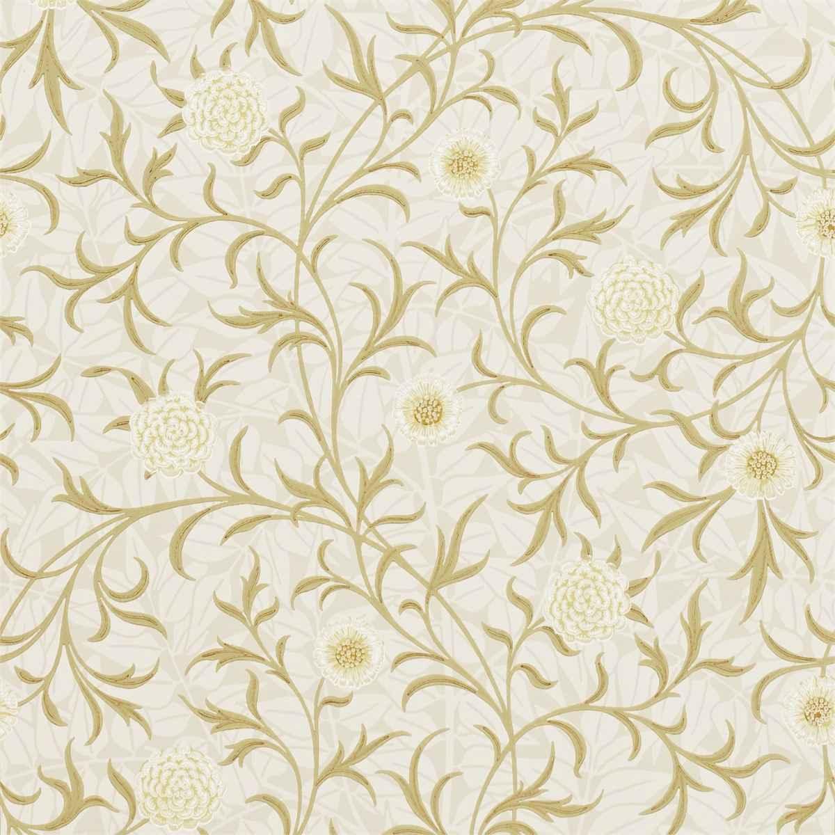 Morris &amp; Co Scroll Wallpaper