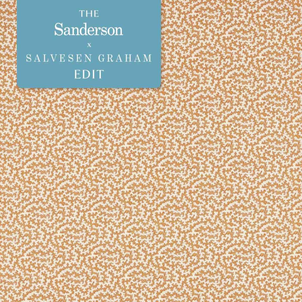 Sanderson X Salvesen Graham &#39;Truffle - Rowan Berry&#39; Fabric