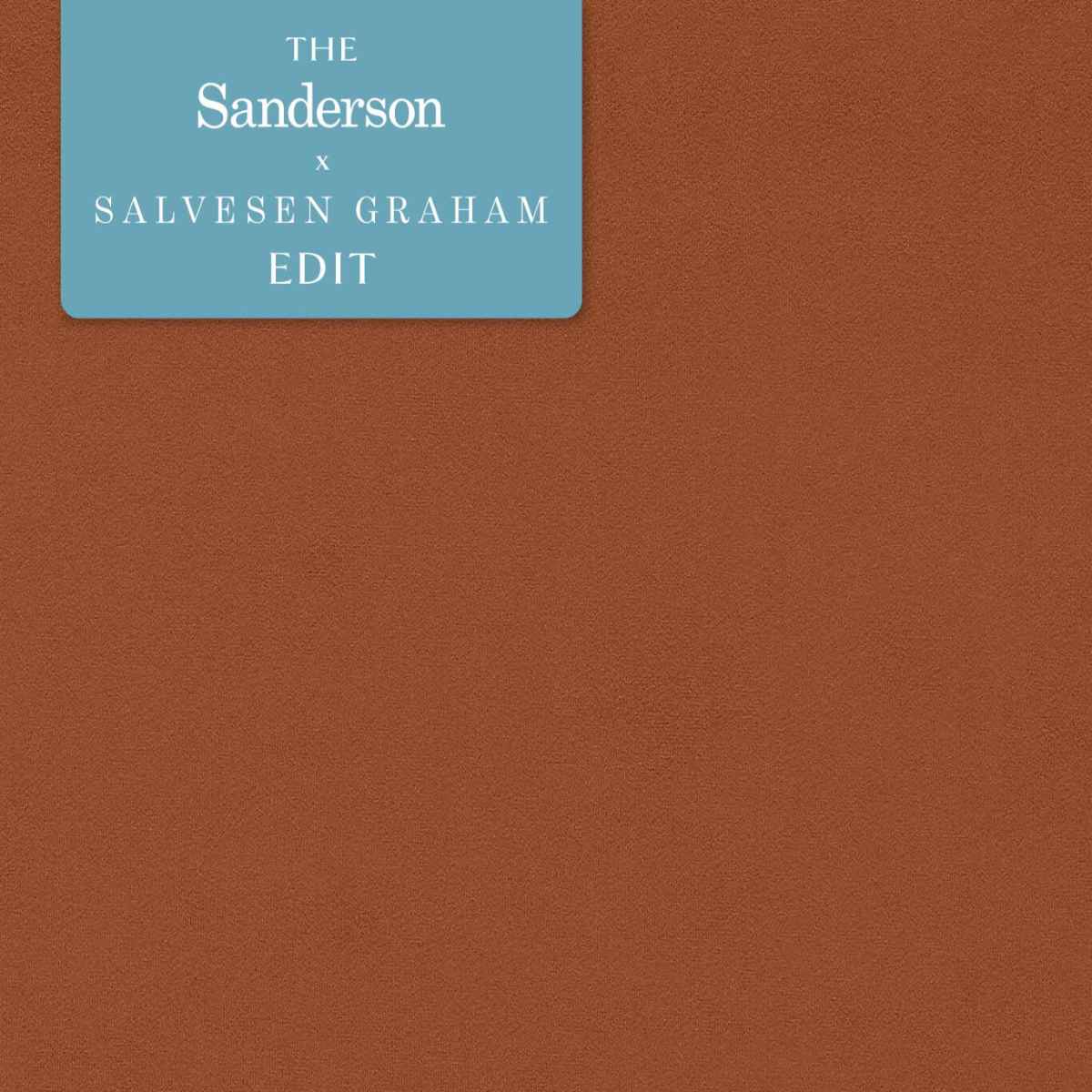 Sanderson X Salvesen Graham &#39;Dorton - Autumn&#39; Fabric