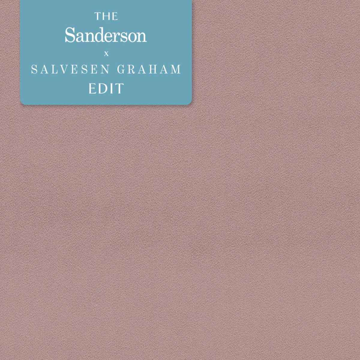Sanderson X Salvesen Graham &#39;Dorton - Blush&#39; Fabric