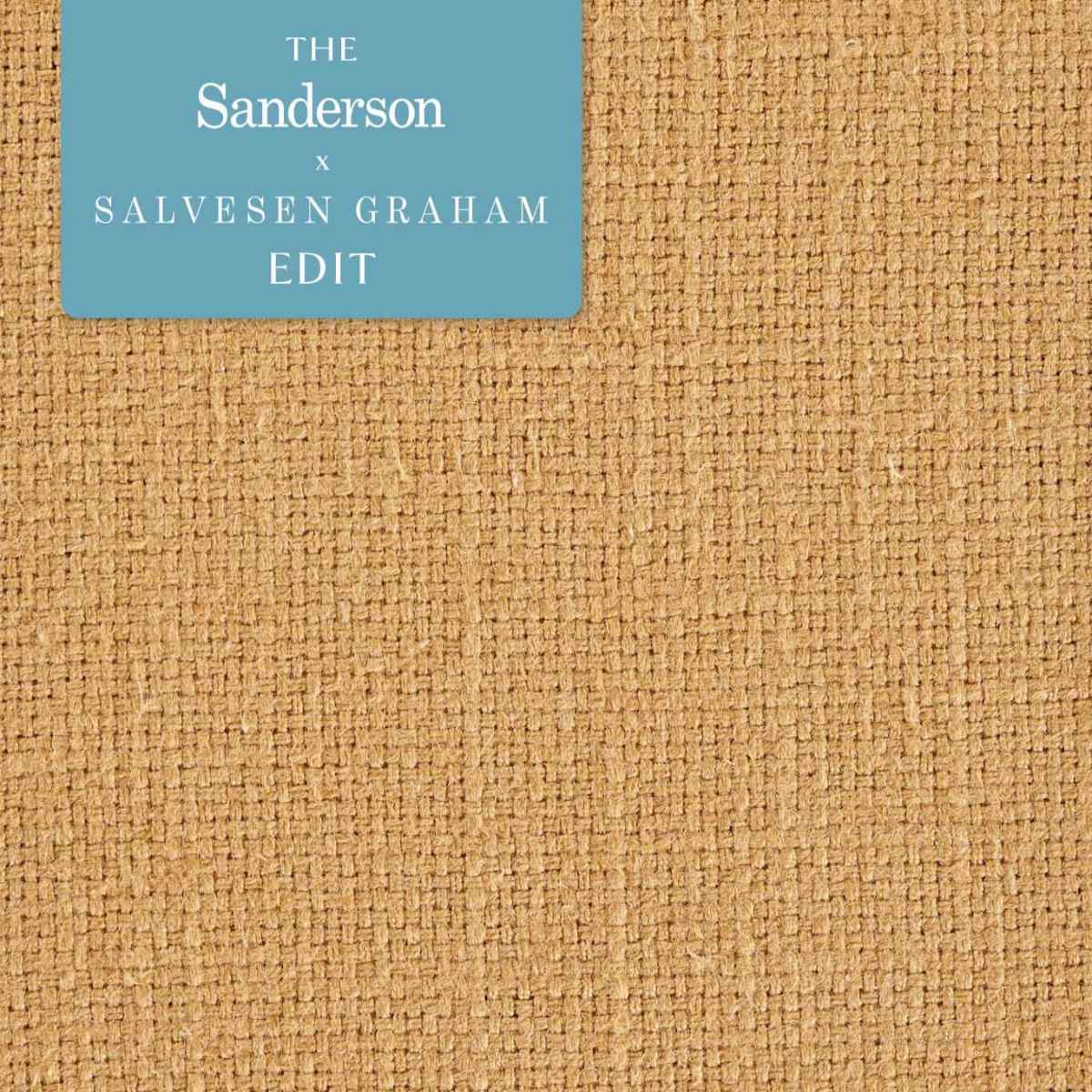 Sanderson X Salvesen Graham &#39;Tuscany II - Hay&#39; Fabric