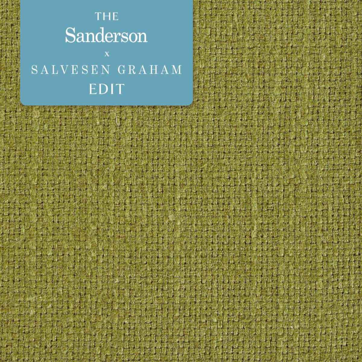 Sanderson X Salvesen Graham &#39;Tuscany II - Pesto&#39; Fabric