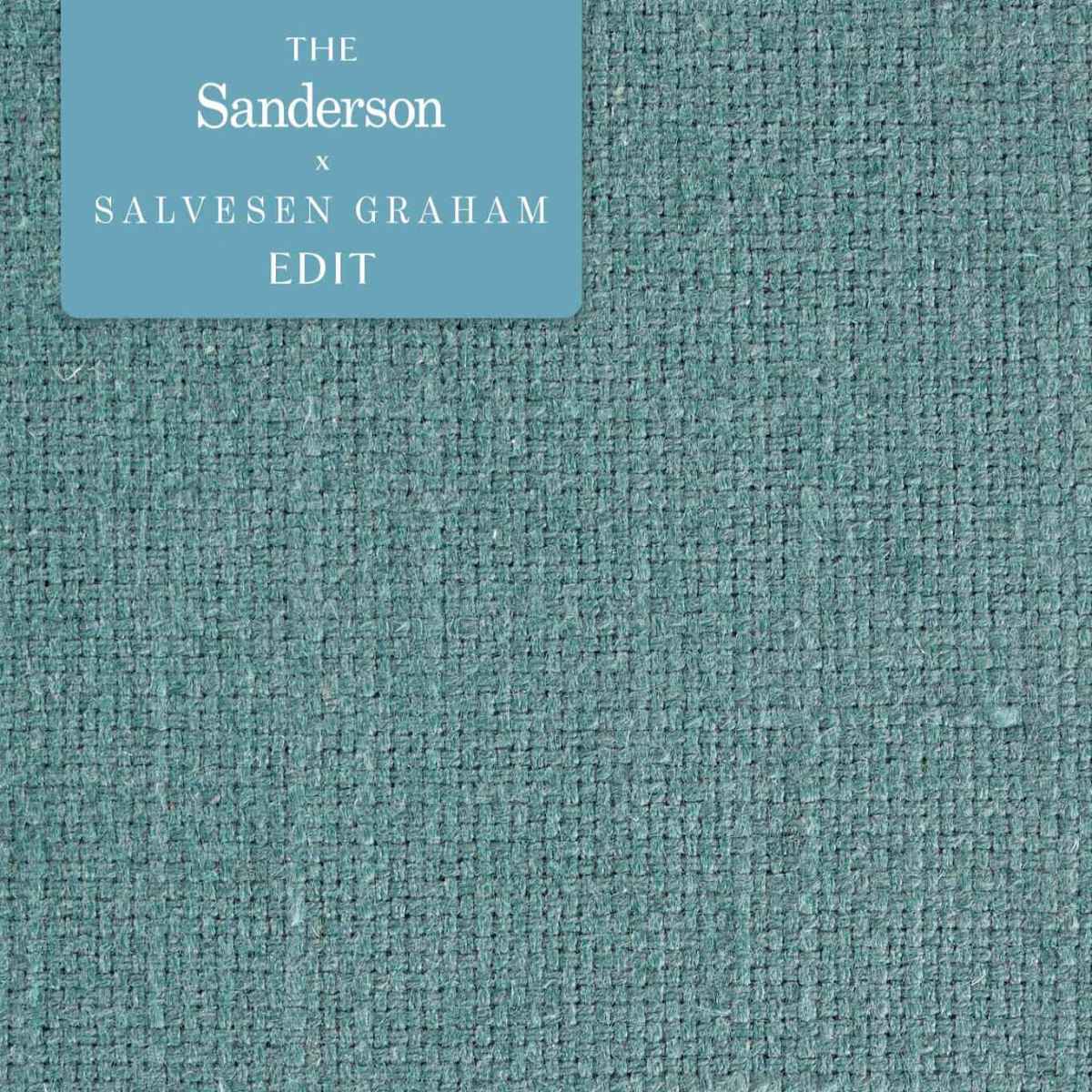 Sanderson X Salvesen Graham &#39;Tuscany II - Lake&#39; Fabric