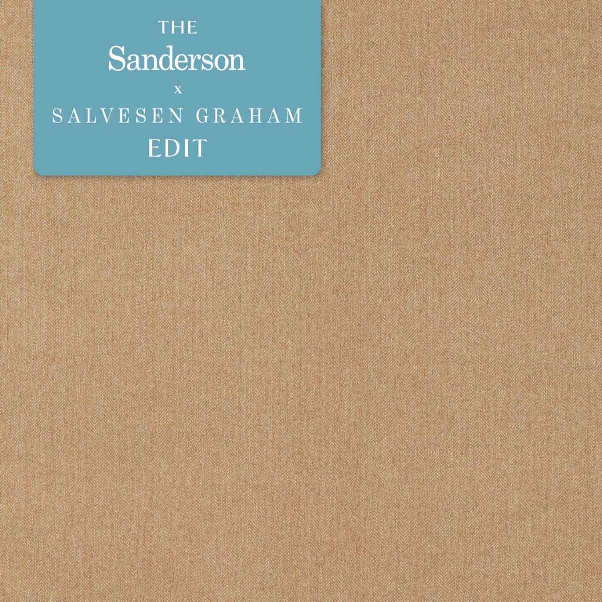 Sanderson X Salvesen Graham &#39;Hector - Ochre&#39; Fabric