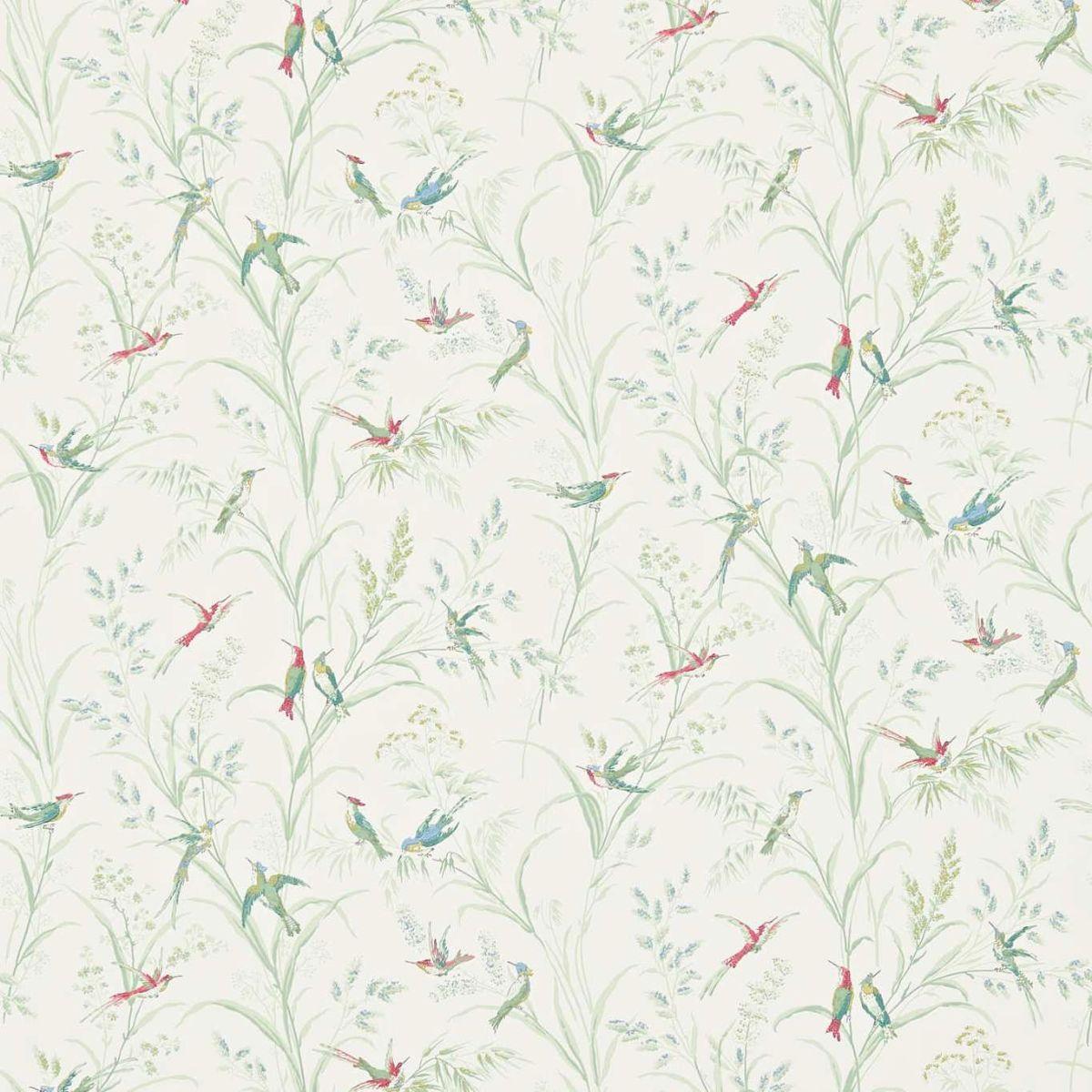 Sanderson &#39;Tuileries - Willow/Multi&#39; Wallpaper