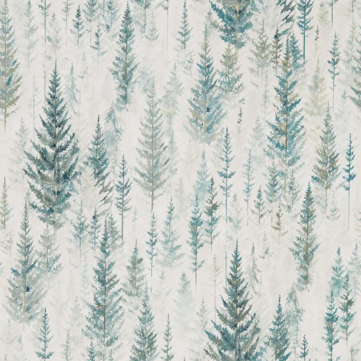 Sanderson &#39;Juniper Pine - Forest&#39; Wallpaper