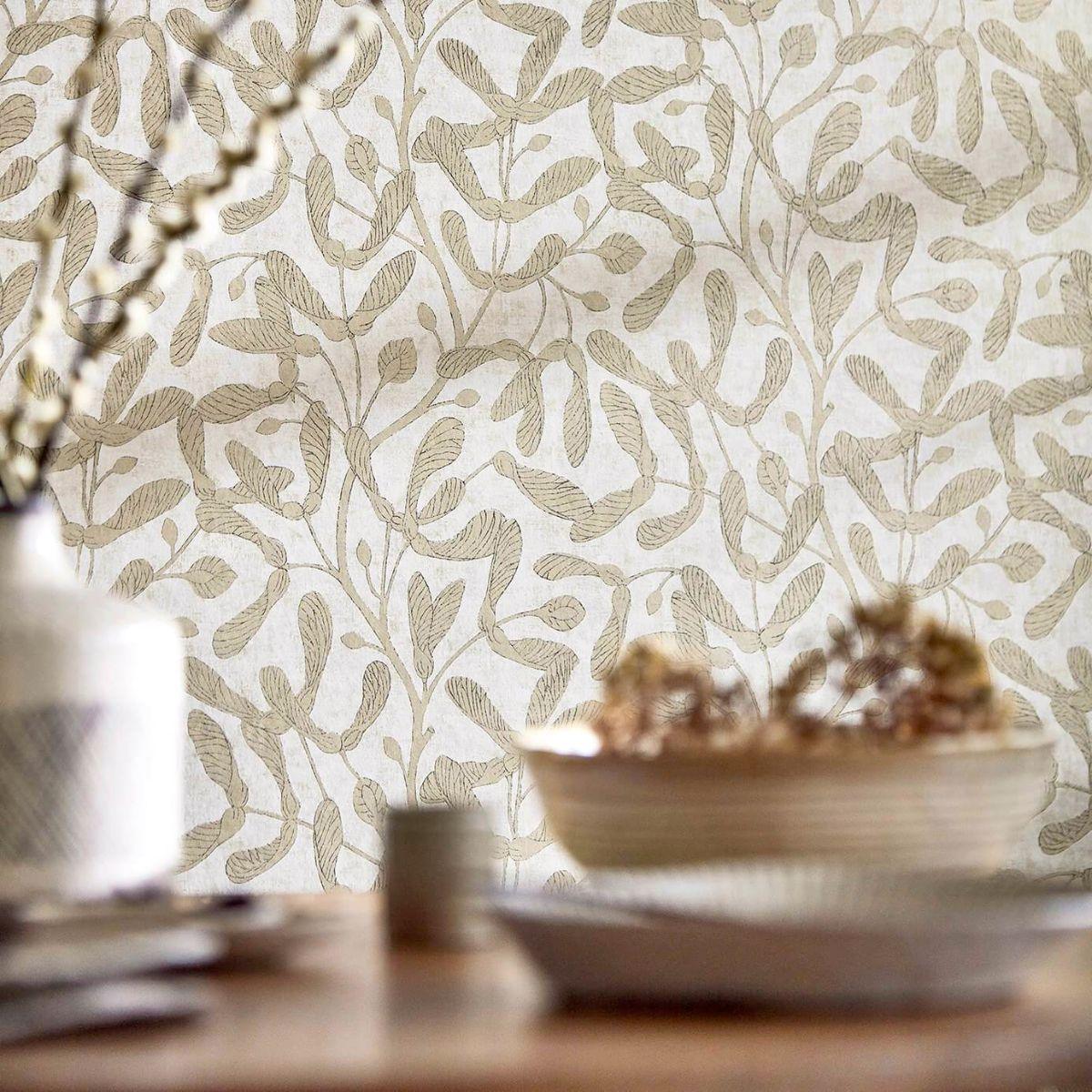 Sanderson &#39;Sycamore Trail - Gold&#39; Wallpaper