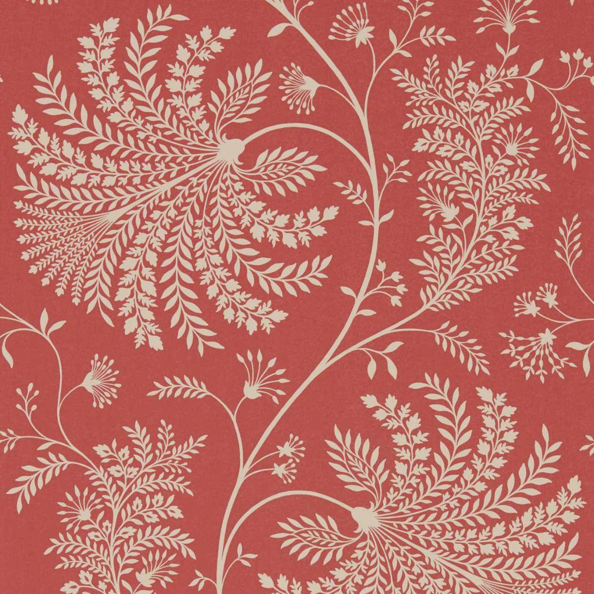 Sanderson &#39;Mapperton - Russet/Cream&#39; Wallpaper