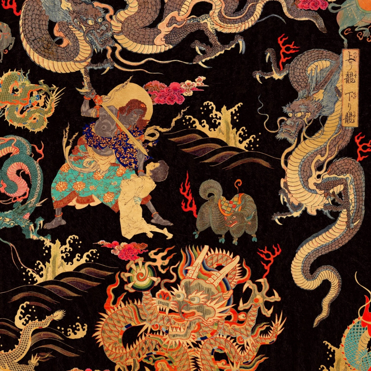 Mind The Gap &#39;Dragons of Tibet&#39; Wallpaper