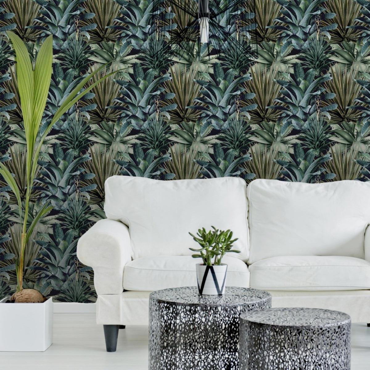 Mind The Gap &#39;Lush Succulents&#39; Wallpaper