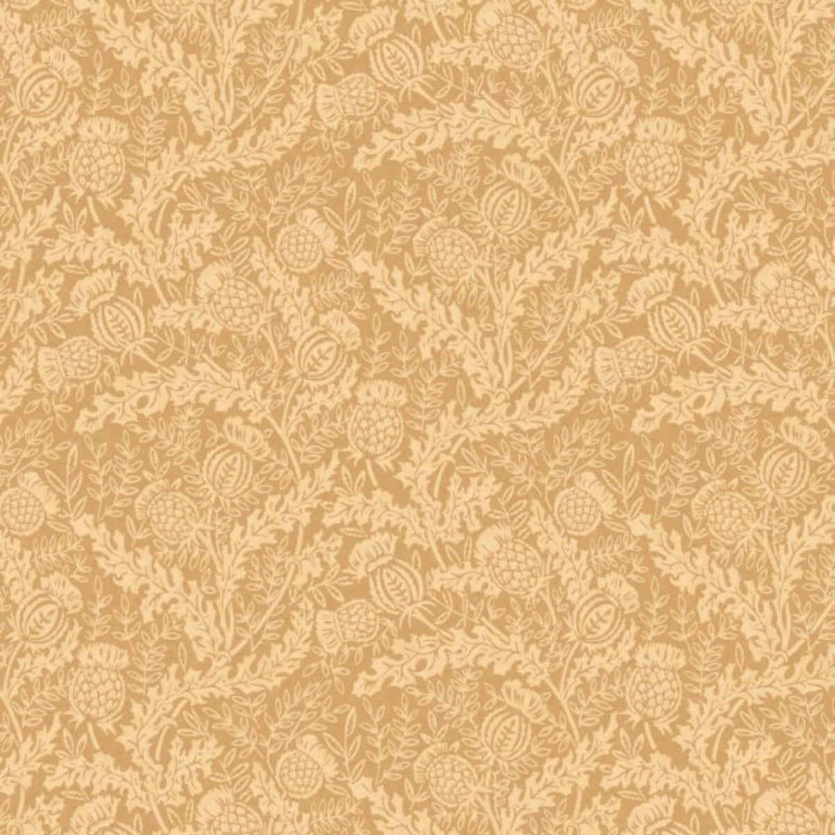 Mulberry Home &#39;Mulberry Thistle - Ochre&#39; Wallpaper
