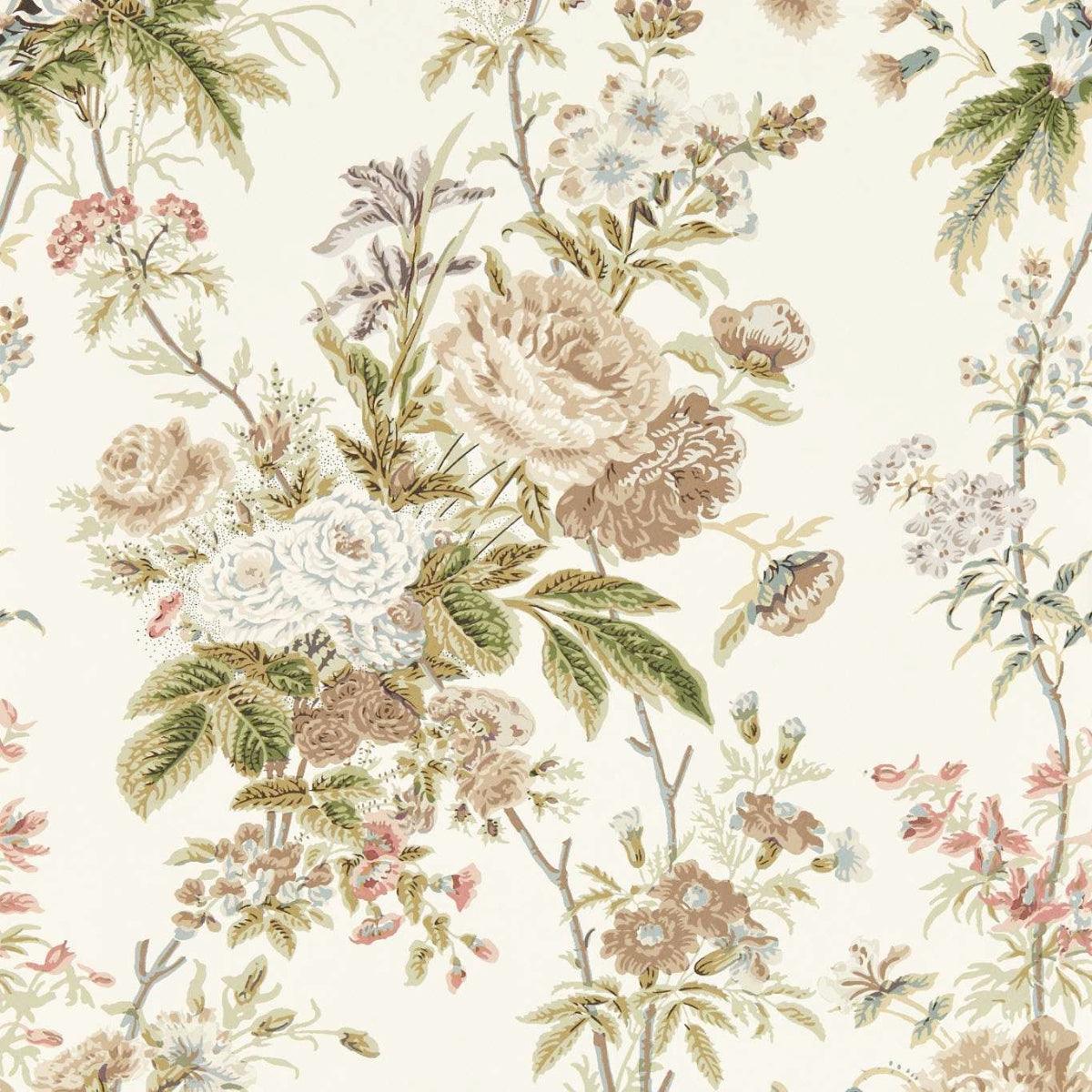 Sanderson x Giles Deacon &#39;Lakeland Paradis - Walnut&#39; Wallpaper