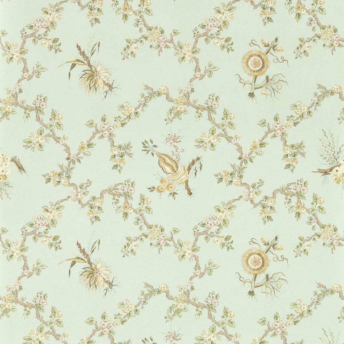 Sanderson x Giles Deacon &#39;Trelliage - Aphrodite/Blush&#39; Wallpaper