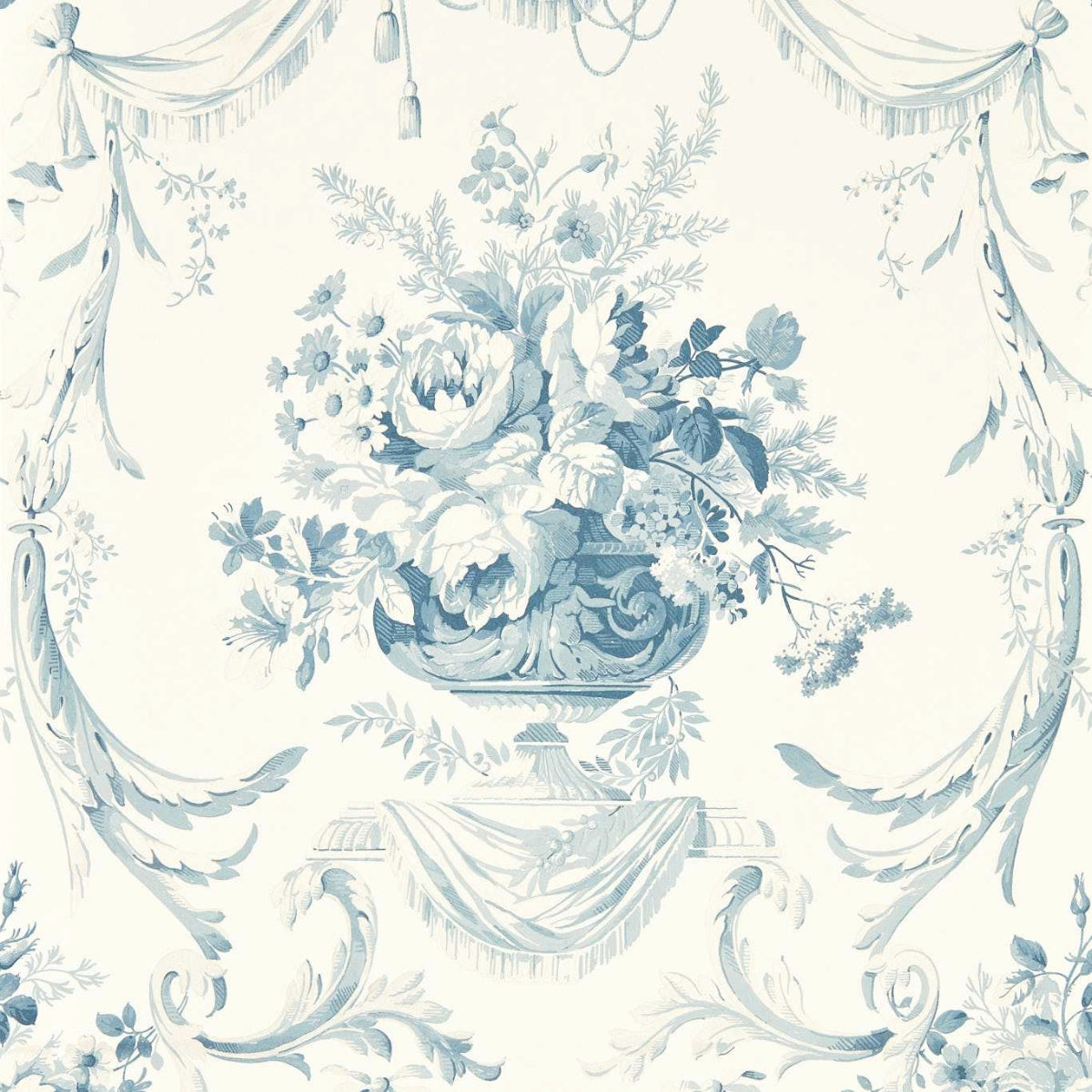 Sanderson x Giles Deacon &#39;Andromeda&#39;s Cup - Olympic Blue&#39; Wallpaper