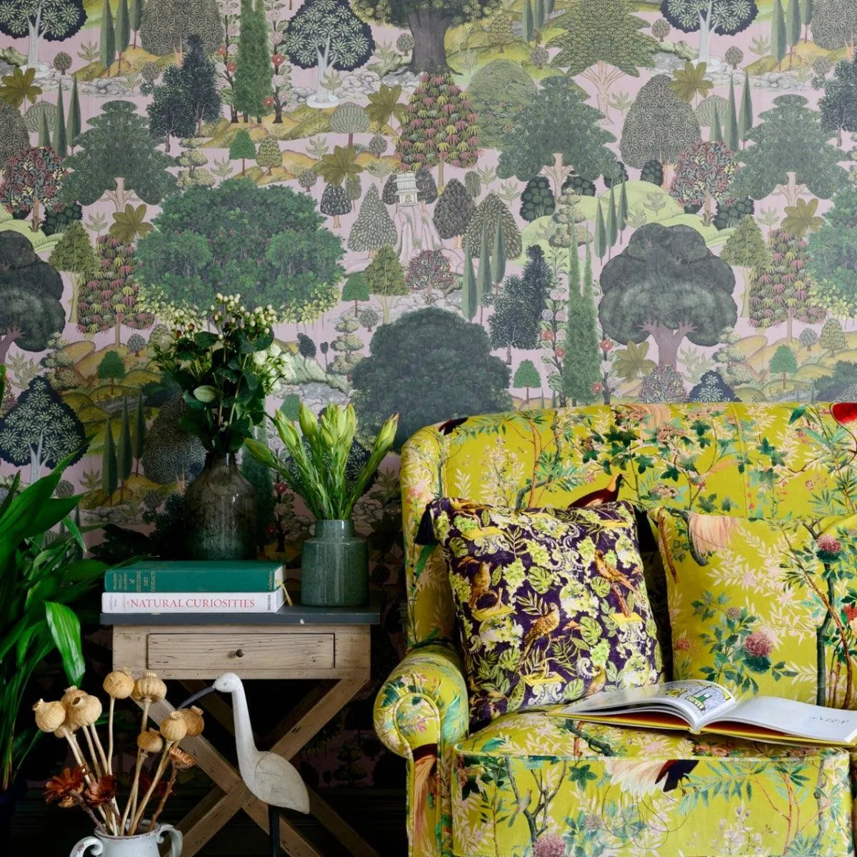 Jardin Sauvage Wallpaper - Mind The Gap - Courthouse Interiors