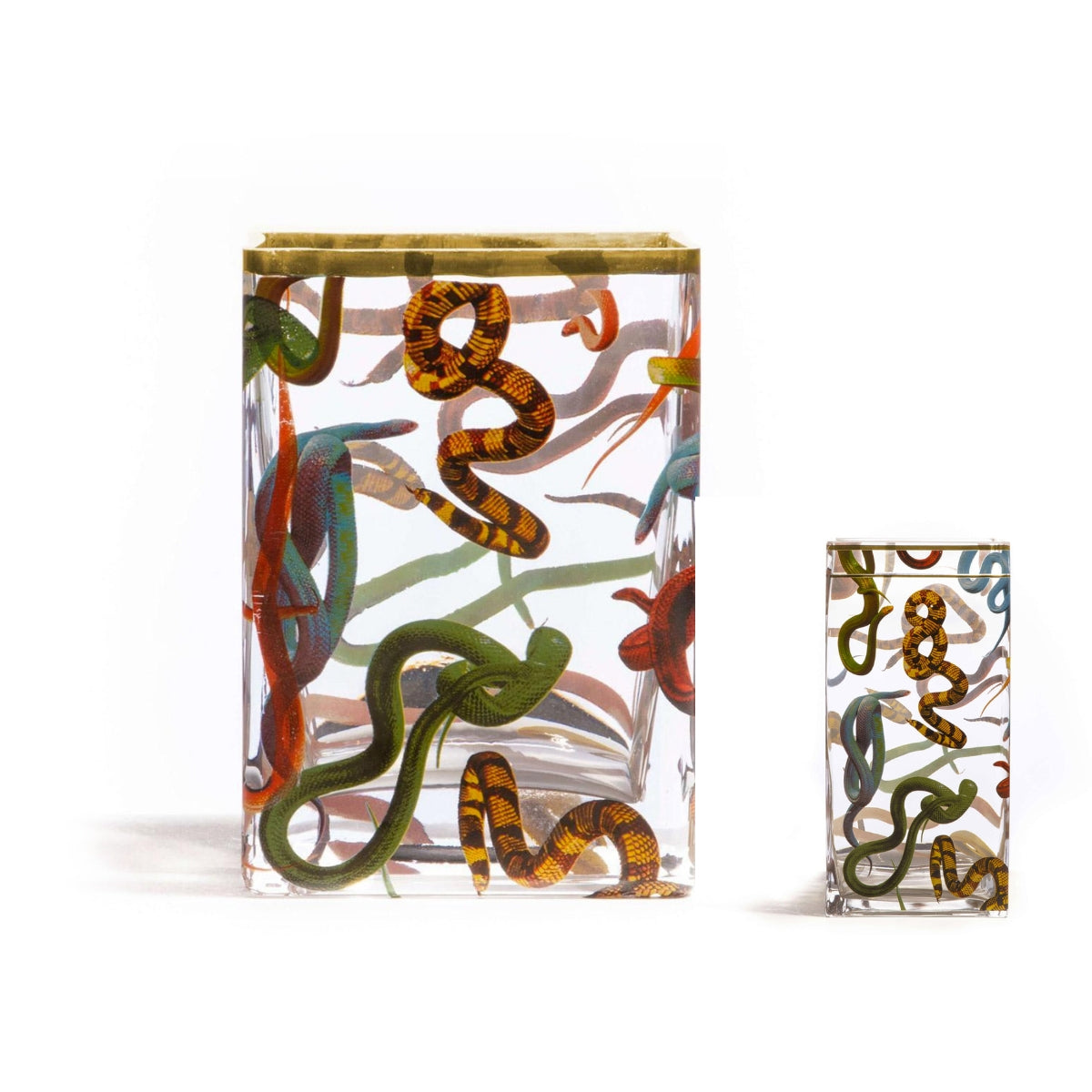 Seletti X Toiletpaper &#39;Snakes&#39; Glass Vase