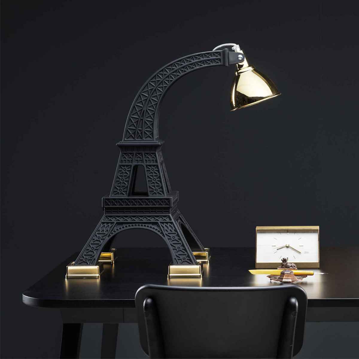 Paris Lamp M Black - Qeeboo