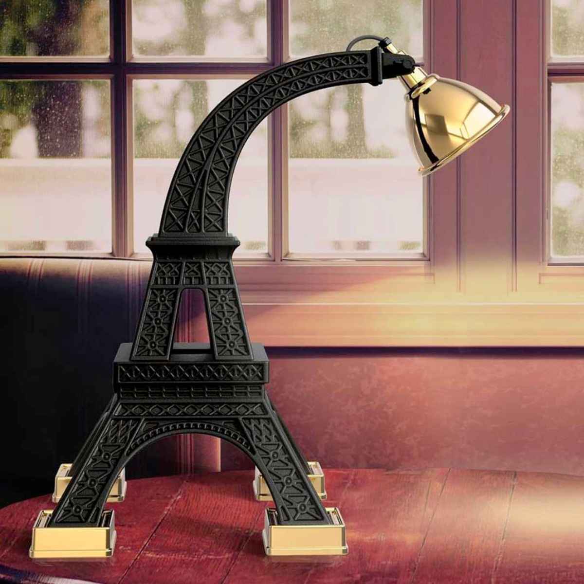 Paris Lamp M Black - Qeeboo