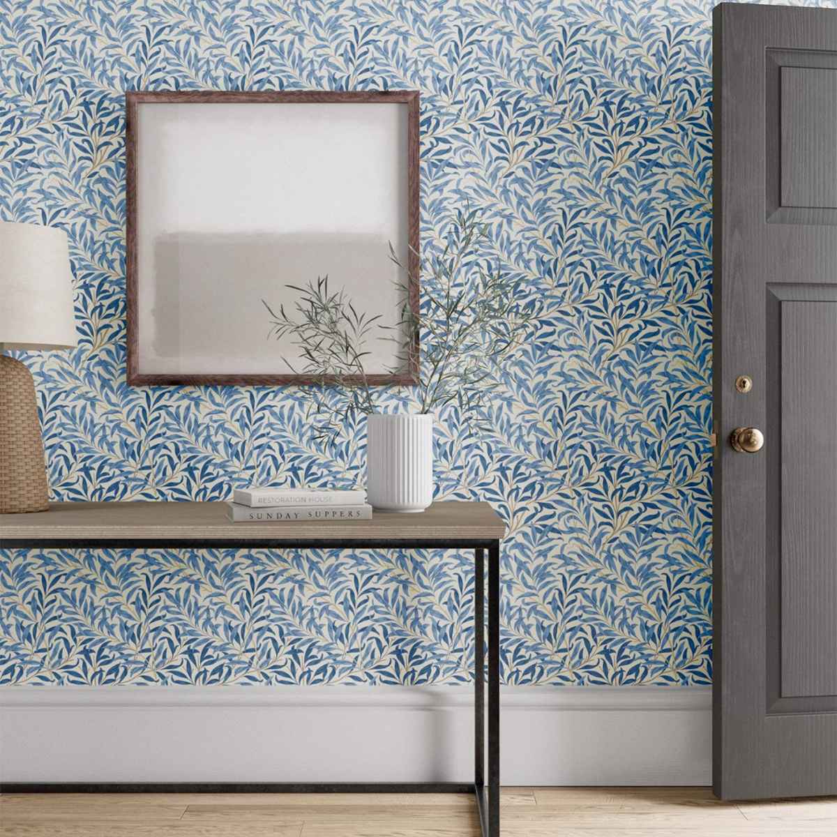 Morris &amp; Co &#39;Willow Boughs - Woad&#39; Wallpaper