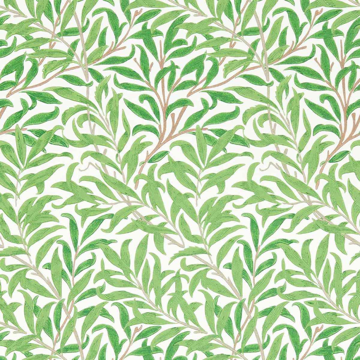 Morris &amp; Co &#39;Willow Boughs - Leaf Green&#39; Wallpaper